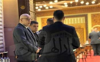 إقامة عزاء والدة زوجة خالد الغندور في مسجد الشرطة بالشيخ زايد