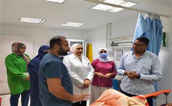 وكيل صحة البحر الأحمر يتفقد مستشفى الغردقة العام ويشدد على جودة الرعاية الطبية