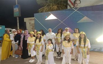 فلكلور الجنوب في احتفالية محافظة سوهاج بافتتاح المتحف المصري الكبير