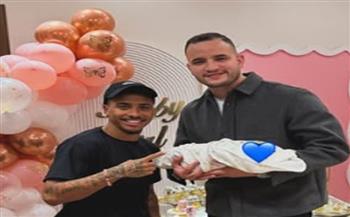 خوان بيزيرا يحتفل بقدوم مولودته قبل السفر مع الزمالك إلى الإمارات