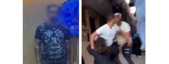 خلافات عائلية وراء فيديو تعدي عامل على شقيقته ضربا في الجيزة