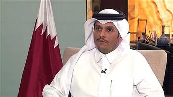 رئيس الوزراء القطري: ندعم الجهود المصرية على مختلف الأصعدة ونثمن التنسيق المتواصل في الملف الفلسطيني
