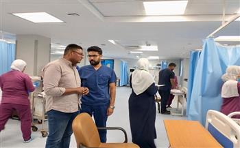 جولة تفقدية لوكيل صحة البحر الأحمر بمستشفى الغردقة العام لتعزيز الخدمات الصحية 