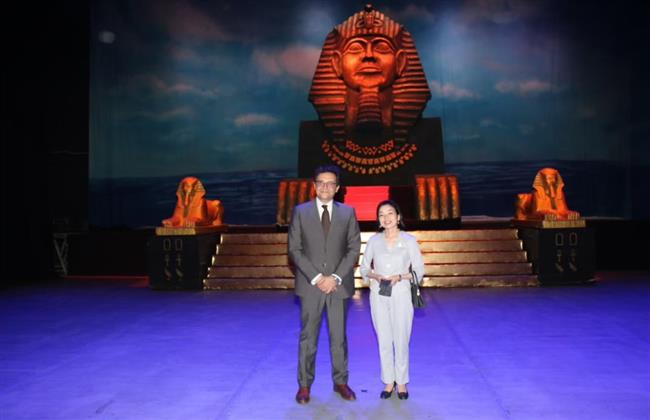 بالأوبرا.. وزير الثقافة يستقبل الأميرة أكيكو ميكاسا ممثلة إمبراطور اليابان بحفل افتتاح المتحف الكبير 