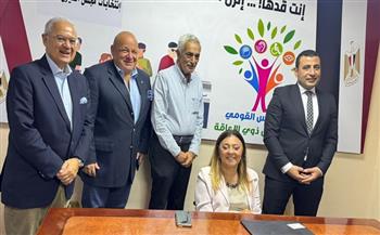 المشرف العام على "القومي الإعاقة" تستقبل وفدًا من أعضاء نادي هليوبوليس لبحث التعاون في دمج ذوي الهمم 