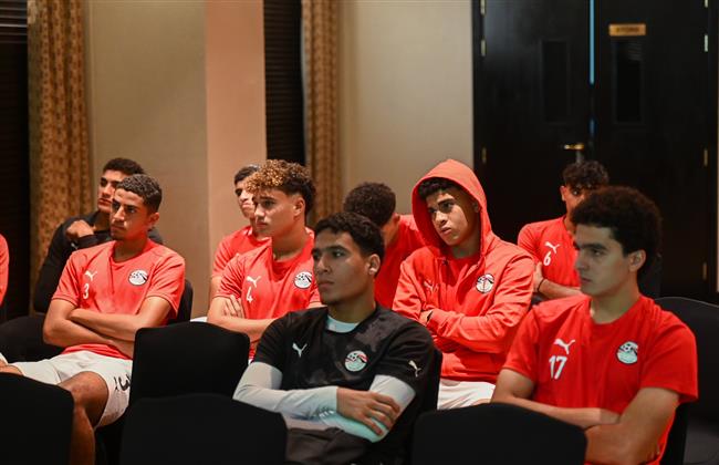 محاضرة فنية للاعبي المنتخب الوطني تحت 17 عاما قبل مواجهة هايتي  