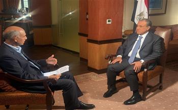 وزير الخارجية يستعرض في مقابلة إعلامية تطور العلاقات بين مصر وباكستان