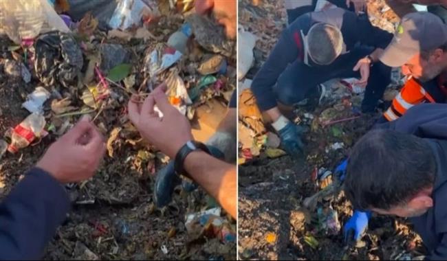 وسط 40 طنًا من القمامة.. عمال نظافة يعثرون على مجوهرات مفقودة لسيدة