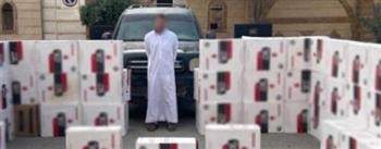سقوط عاطل بحوزته 46.5 ألف عبوة سجائر مهربة ومجهولة المصدر
