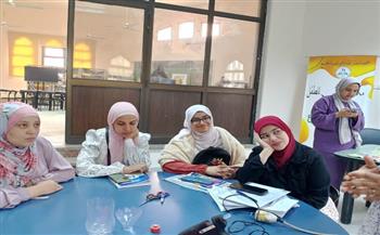 التوعية البيئية والإبداع الفني يجمعان الأطفال في ورشة بيئية مبتكرة بمكتبة حلوان
