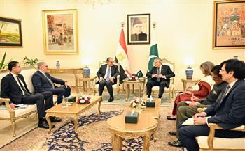 وزير الخارجية يعرب عن تقدير مصر للعلاقات التاريخية الوثيقة مع باكستان