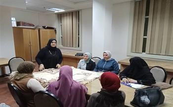 قصر ثقافة البحيرة ينظم ورشة خياطة وتفصيل مفروشات للأطفال