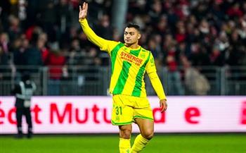 الدوري الفرنسي.. مصطفى محمد على مقاعد بدلاء نانت أمام ليون
