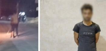 ضبط شخص تشاجر مع آخرين ومنع قائدى السيارات من المرور بالجيزة