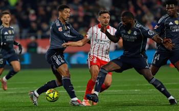 الدورى الاسباني.. تعثر ريال مدريد أمام جيرونا بالتعادل في مواجهة مثيرة 