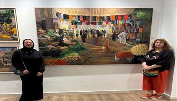 معرضي «سكون وسلام» و«أثر» للفنانتين نرمين ومروة في أتيليه القاهرة 