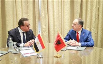وزير الصحة يبحث مع رئيس ألبانيا آفاق التعاون الصحي بين البلدين