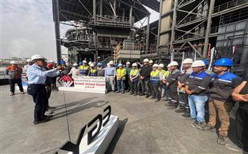 قطاع الأعمال: الشركة المصرية لبلوكات الأنود الكربونية تنفذ وقفة السلامة لشهر نوفمبر