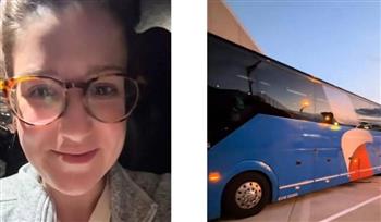 أمريكية في صدمة.. حجزت تذكرة طيران وفوجئت أن رحلتها بالحافلة