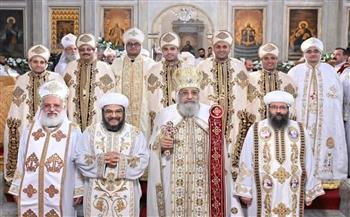 البابا تواضروس الثاني يصلي قداس سيامة كهنة وقمامصة جدد بالإسكندرية