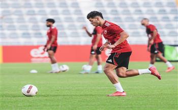 السوبر المصري.. إمام عاشور يشارك في جزء من المران الجماعي للأهلي