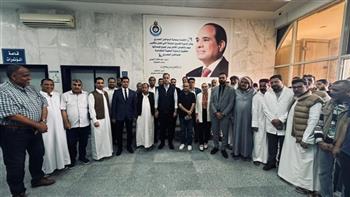 نائب وزير الصحة يتفقد مستشفى الضبعة المركزي للاطمئنان على جاهزية الخدمات الطبية للمواطنين