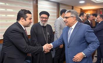 محافظ الدقهلية يشارك محافظ كفر الشيخ وشعبها الاحتفال بعيدهم القومي الـ69