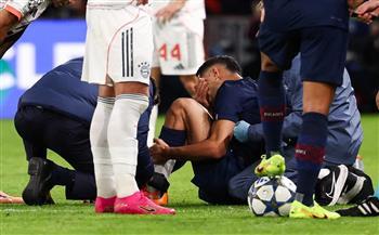 دوري أبطال أوروبا.. أشرف حكيمي يتعرض لإصابة خطيرة أمام بايرن ميونخ