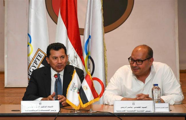 مجلس الأولمبية يدعو وزير الرياضة لاستعراض برتوكول التعاون مع نظيره الإيطالي