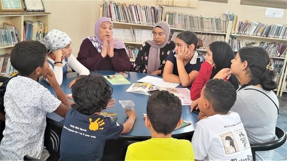 برامج تفاعلية لتنمية حب القراءة لدى النشء في مكتبة السلام للطفل