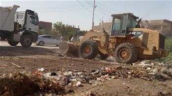 محافظ أسيوط: رفع 116 طن قمامة ومخلفات خلال حملات نظافة بقرى ومدينة صدفا