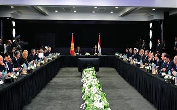 وزير الاقتصاد القيرغيزي: نتطلع للتعاون مع الشركات المصرية في مجالات التعدين والصناعات الغذائية والري 