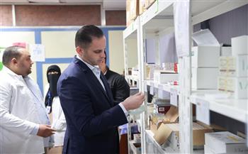 نائب وزير الصحة يتفقد مستشفى مطروح العام ومركز قلب مطروح ووحدة طب أسرة الكيلو 7 لمتابعة جودة الخدمات الطبية 