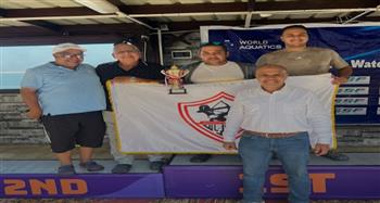 «سباحة الزمالك» تحصد الميدالية الفضية ببطولة الجمهورية للمياه المفتوحة