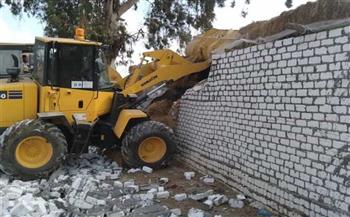 حملات مكثفة لإزالة التعديات والإشغالات بعدد من أحياء ومدن ومراكز الشرقية