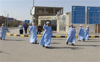 بالتنورة  التحطيب.. عروض فنية بقنا الجديدة لمهرجان قنا للفنون والتراث 