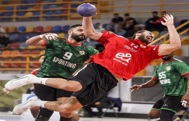 كرة اليد.. الأهلي يهزم سبورتنج ويتأهل لمواجهة سموحة في نهائي السوبر