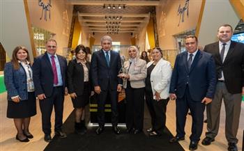السياحة والآثار: الجناح المصري يفوز بجائزة أفضل تصميم في بورصة لندن الدولية للسياحة WTM بلندن