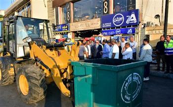 محافظ الأقصر يستعرض منظومة جمع القمامة الجديدة