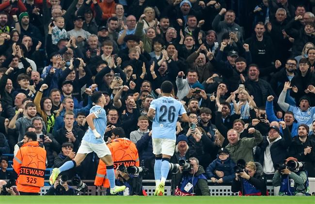 دوري أبطال أوروبا.. مانشستر سيتي يضيف الهدف الثالث في مرمى دورتموند