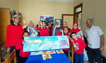 ثقافة الطفل بجاردن سيتي يقدم أنشطة تفاعلية متنوعة لأطفال مدرسة الأمل للصم والبكم 