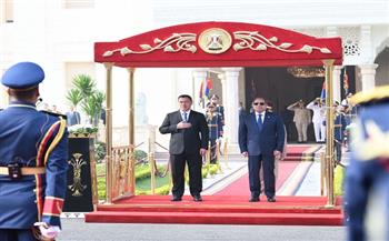 الرئيس السيسي يصطحب رئيس الجمهورية القرغيزية في جلسة مباحثات مغلقة