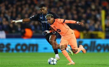 دوري أبطال أوروبا.. برشلونة يفلت من الخسارة أمام كلوب بروج بتعادل درامي