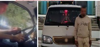 ضبط  سائق "أجرة" لقيامه بتقسيم المسافات لزيادة قيمة الأجرة بالجيزة