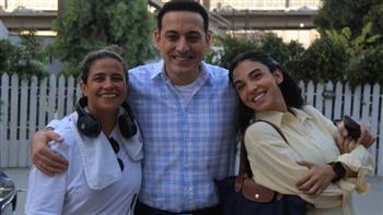 دياب يعلن انتهاء تصوير مسلسل "بنج كلي" وسط أجواء من الفرح والاحتفال