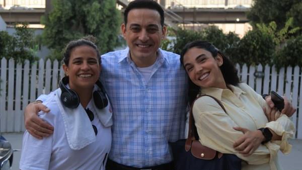 دياب يعلن انتهاء تصوير مسلسل "بنج كلي" وسط أجواء من الفرح والاحتفال  