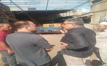محافظ الدقهلية بحي غرب المنصورة:  سرعة الانتهاء من الأعمال الجارية لإقامة مخبز سوق الجملة