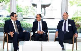 سفير مصر بكانبرا يبحث مع وزير خارجية جمهورية ناورو سبل الارتقاء بالعلاقات الثنائية   