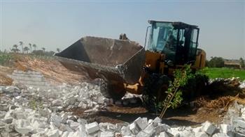 محافظ بني سويف: إزالة  895 حالة ضمن حملات المرحلة الثالثة من الموجة الـــ 27لإزالة التعديات