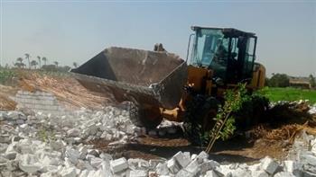 محافظ بني سويف: إزالة  895 حالة ضمن حملات المرحلة الثالثة من الموجة الـــ 27لإزالة التعديات